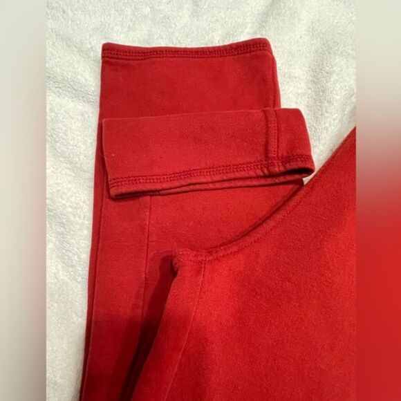Medium 10/12 Urban Pipeline red fleece 2-pocket pull on athletic pants bottoms - Picture 5 of 12